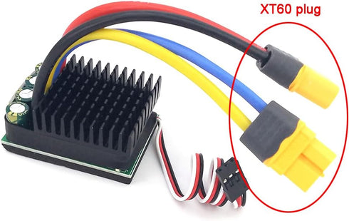 3S-7S 10V-32V 50A 480A 5V 2A 550 775 795 Brushed ESC Speed Controller BEC for DC Brush Motor RC Boat RC Car Tank