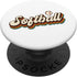 Retro Softball Graphic PopSockets Swappable PopGrip