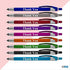 Thank You Greeting Gift Stylus Pens for Touchscreen Devices - 2 in 1 Combo Pen - for Employee Appreciation, Events and Parties, 5 Pack
