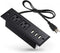 Conference Recessed Power Strip Socket with USB Ports - Desktop Charging Station with 2-Outlets & 3 USB Ports