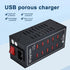 10-Port Charging Station, 10-in-1 Multi Port USB Charger for iPhone 13/14/15, 60W Power Delivery Accessory