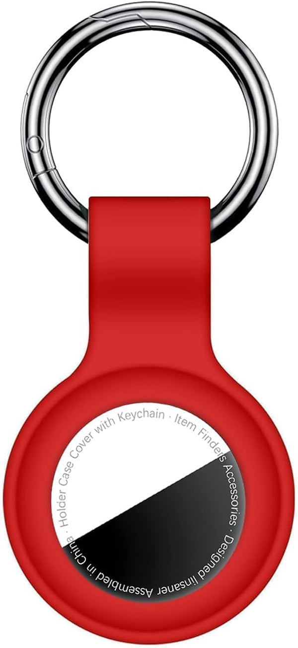 Linsaner Silicone Case Keychain for AirTag 2nd Gen (2026) & 1st Gen -