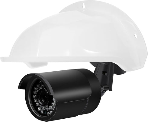MAGICLULU 2Pcs Camera Sun Rain Security Cover, Universal Security Camera Protective Shield for Cameras, Sun Rain Shade