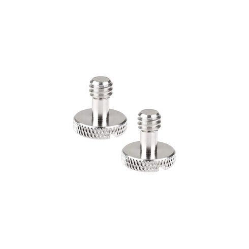 CAMVATE 1/4"-20 Slotted Screw for Camera Quick Release Plate, 2 Pieces