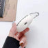 ZOSTLAND 2Pcs White Wireless EarphonCase, Silicone Shockproof Cover Compatible with Apple AirPods 2&1 (Clow+Skull)
