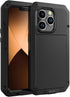 Marrkey iPhone 13 Pro Max Case, 360 Full Body Protective Heavy Duty Shockproof Tough Armour Case - Black
