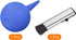 MECCANIXITY Dust Ball Air Blower Kit for Camera Lens, Keyboard, PCB Board, Computer, Plants, 90ml Blue Cleaning Pump