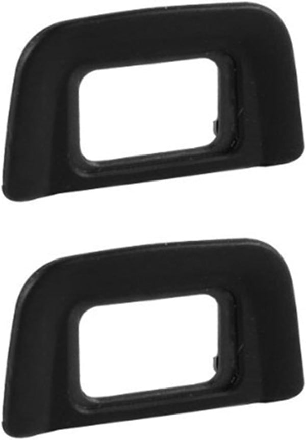 Viodmss 2X Black Rubber Wrapped Plastic Eyecup Eyepiece -20 for D5100 D5000 D3100