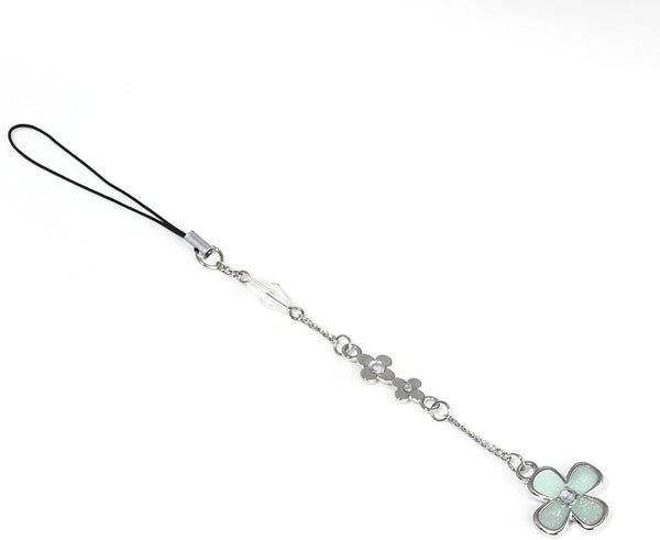 SONGCHANGJEWELRY Sawako Four Leaf Clover Phone Charms Strap - Lucky Flower Car Hanging Ornament Anime Jewelry Merch