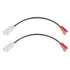 2PCS Car Speaker Wiring Harness 72-7902 Compatible with Dart Journey RAM 1500 2500 3500