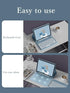 iPad 9th 8th 7th Generation 10.2 inch/Air 3 Pro 10.5 inch Keyboard Case with Cute Candy Color Mouse and Detachable