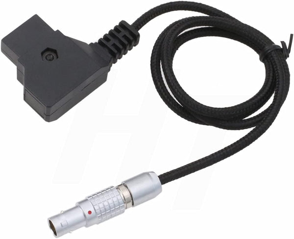 HangTon D-tap 2 Pin Power Cable Flexible Braided for Preston MDR3 LR2 Teradek