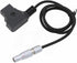 HangTon D-tap 2 Pin Power Cable Flexible Braided for Preston MDR3 LR2 Teradek