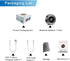Smart LED Touch Play Bluetooth Speaker - Portable Wireless Speakers with HD Sound, 12-Hour Playtime, Bluetooth 5.0, TF