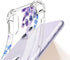Flower Designed iPhone 11 Case with Screen Protector, Floral Clear Shockproof Full Body Soft Bumper Cover 6.1 Inch