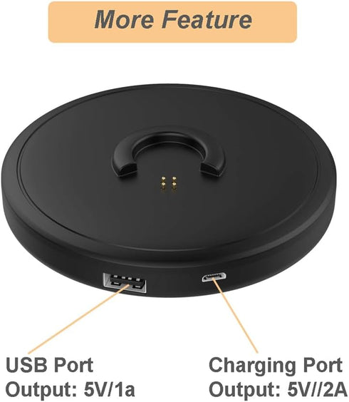 Charging Cradle for Bose Soundlink Revolve (Series II), Charger Dock Station with 3.3ft Charging Cable Cord