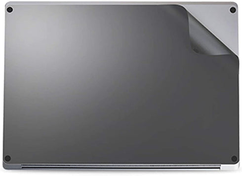 XSKN Pure Color Full Body Bubble Free Vinyl Decal Sticker Cover for Microsoft Surface 1 2 3 4 Model (Space Gray, 13.5