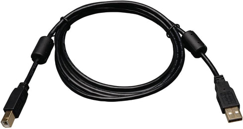 Tripp Lite USB 2.0 Hi-Speed A/B Cable with Ferrite Chokes (M/M) 3-ft (U023-003)