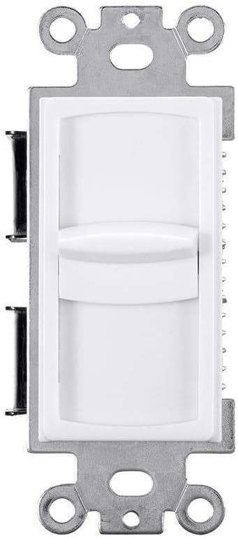 Monoprice 300-Watt Slider Volume Control with Impedance Matching and Standard 1-Gang Wall Plate Setup
