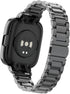 HOPMC Stainless Metal Frame and Steel Mesh Buckle, Classic Replacement Band for Redmi Watch 3 Strap