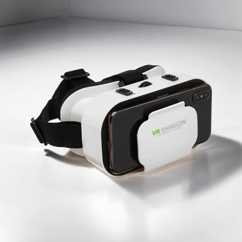 VR Headset for iPhone or Android Phone, Virtual Reality 3D Glasses for 4.7-6.5 inch Mobile
