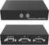suckoo DB9 RS232 2 1 1 2 Interchange1 2 Serial Pin Switcher Sharer Splitter in Out in Out Bi Directional Host at a time