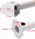 Surveillance Security Camera Mount Bracket, Adjustable Universal Wall Mount for CCTV Security Cameras/IP Cameras/Dome