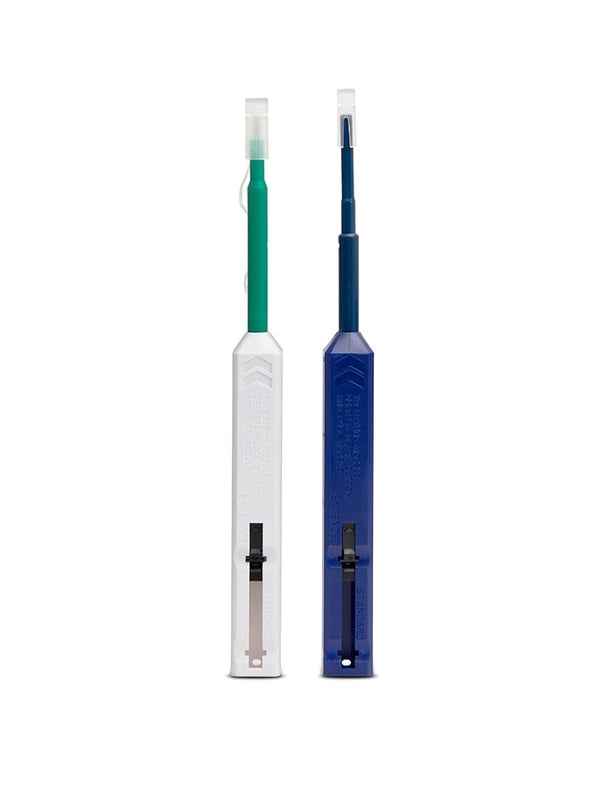 2pcs Fiber Optic Cleaner - 1.25mm LC/MU & 2.5mm SC/F Cleaning Pen for Fiber Optic Connectors