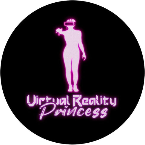 Virtual Reality Princess VR Gaming Gamer Developer PopSockets Standard PopGrip