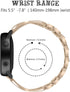 Bling Metal Stainless Steel Watch Band for Vivoactive 4S Smartwatch, Wristband Accessories Compatible with Garmin