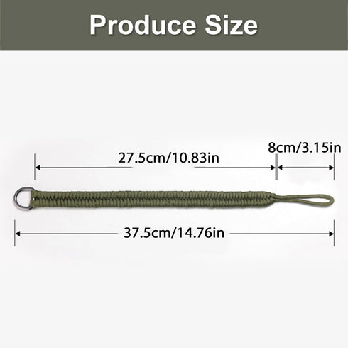 Tsophreniq Quick Release Camera Hand Strap Adjustable Nylon Paracord Braid Hand Slings for Dslr Mirrorless Camera