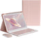 Keyboard Case Mouse for iPad Pro 11 inch M4 (2024) with Magnetically Detachable Color Keyboard Case, Pink