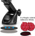DIGFAD 3.25" Surfaces,3-Piece Set Dashboard Pad Mounting Disk for Suction Cup Phone Mount & GPS & Dashboard Camera L