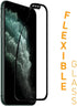 ARMOR 2.5D Full Coverage Flexible Glass Screen Protector for iPhone 11 Pro/XS/X, 9H Hardness, HD Clarity.