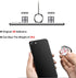 Cell Phone Ring Holder Stand, Adhesive Phone Grip for Phones and Cases, Cell Phone Grip Holder (Glitter Silver)