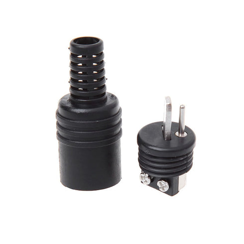 Hanzou 10 Pcs 2 Pin DIN Speaker Plug, Hifi Loudspeaker Cable Solder Connector