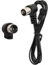 Superbat 75 Telescopic FM Antenna for Stereo Receiver Indoor, FM Radio Antenna Ohm UNBAL for Yamaha Onkyo Denon Table