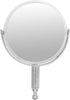 Microscope Plane Concave Reflector, 360 Degree Rotation Light Gathering for Experiments - Metal Bracket
