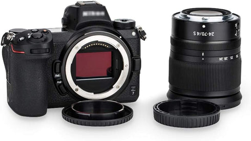 Rear Lens Cap & Body Cap Cover for Nikon Z Mount Camera Z30 Z50 Z5 Z6 Z6 II Z6 III Z7 Z7 II Z9 Z fc - 5 Packs