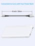 Short iPhone Charge Cable 6 Inch, 3Pack 0.5 Foot USB to Lightning Cord Braided for iPhone 14/13/12/11 Pro Max, iPad Air