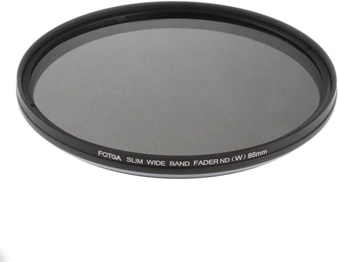 Fotga Slim Fader Variable ND Filter Adjustable ND2 to ND400 86mm Neutral Density Optical Glass for Camera Lens