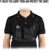 Radio Chest Bag, Universal Hands Radio Chest Harness Carry Case Pocket Pack Holster for Two Way Radio