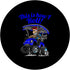 Jeff Hobrath This Is How I Roll! Funny Golf Cart Cartoon Humor Design PopSockets Swappable PopGrip