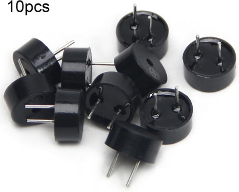 Fielect 10Pcs DC3V 80db Buzzer Alarm Passive Electronic Beeper for Intermittent Sound Speaker