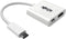 Tripp Lite USB C to HDMI Video Adapter Converter, 4Kx2K with USB-C PD Charging Port, Thunderbolt 3 Compatible, USB