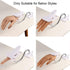 KnowU Gooseneck Bed Phone Holder Mount - Flexible Long Arm Clip Clamp for Desk & Bedside Stand
