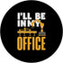 I'll Be In My Office Funny Robot Engineering Robotics PopSockets Standard PopGrip