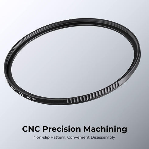 K&F Concept 43mm MC UV Protection Filter - 28 Multi-Layer Coatings HD/Hydrophobic/Scratch Resistant Ultra-Slim