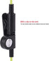 Walkie Talkie Earpiece with Mic, 2Pin 2.5mm & 3.5mm Single Wire Headphone, Universal Walkie Talkie Headset, Two Way