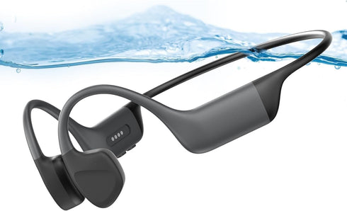 Generic Bone Conduction Headphones Swimming,IP68 Waterproof,Bluetooth 5.4, Built-in 32GB TF Swimming Headphones Underwater